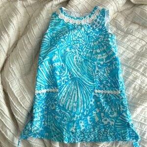 Lilly Pulitzer size 5T girls dress blue
